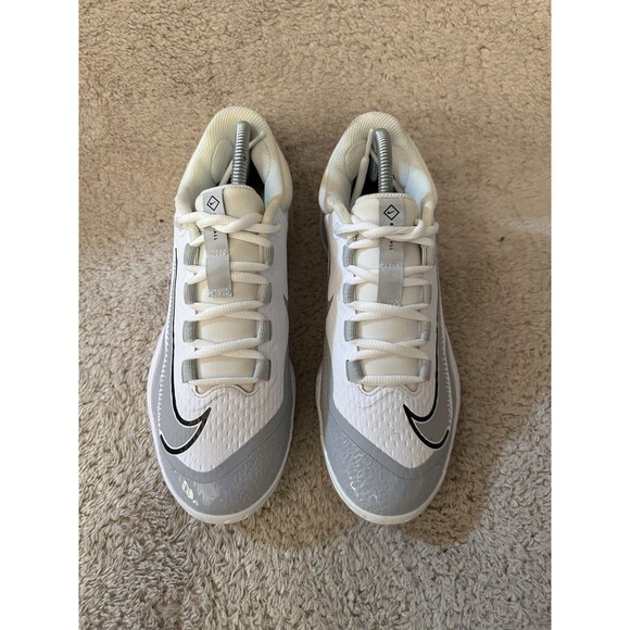 Nike Alpha Huarache Elite 4 Low Metal Baseball Cleats FD2745-104 Mens Size 7 - Picture 3 of 8